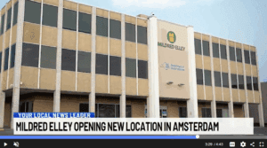 Mildred Elley Amsterdam Ribbon Cutting News Coverage