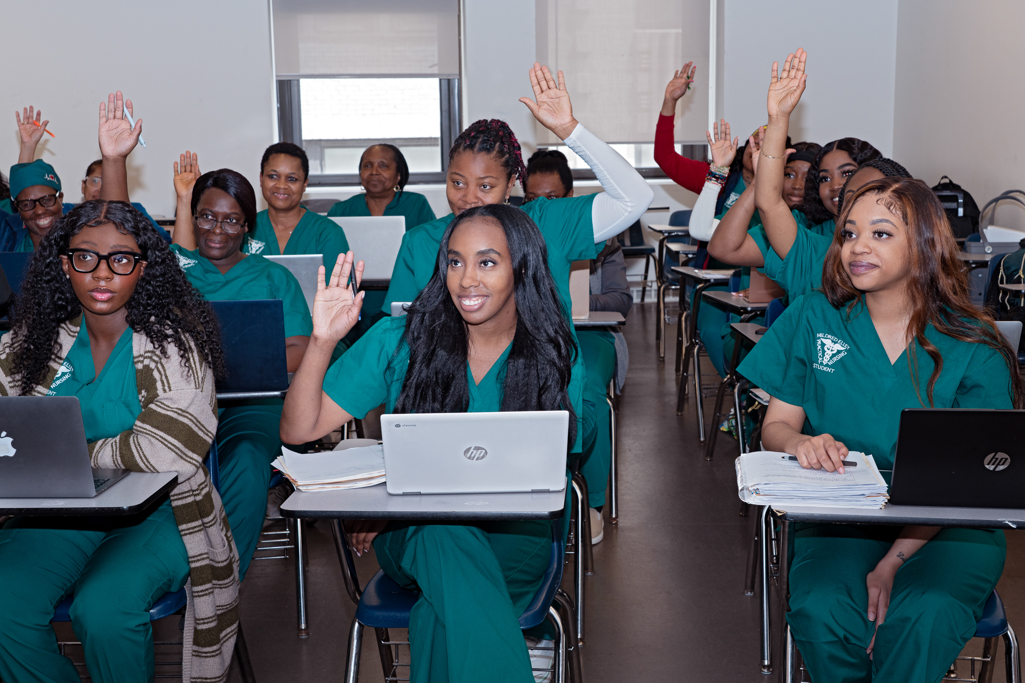 Mildred Elley Nursing Students